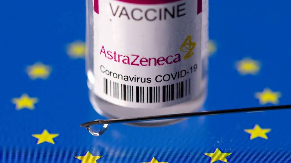 AstraZenecas coronavaccine skubbes mere og mere ud i kulden i Europa til fordel for konkurrenternes vaccine. | Foto: Dado Ruvic/Reuters/Ritzau Scanpix