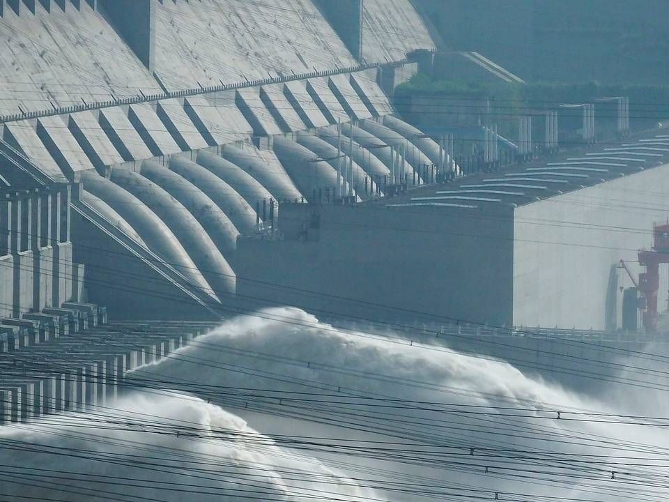 Photo shows the parent utility's Three Gorges Dam in Central China's Hubei province. | Photo: Liu Junfeng/AP/Ritzau Scanpix