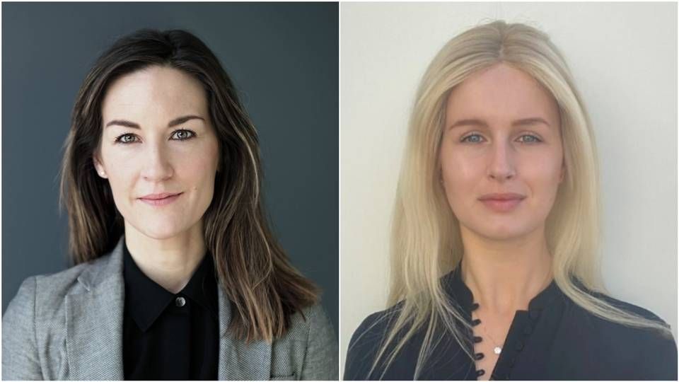 Elin Lilja-Wainwright (l.) joins Invesco as Marketing Manager for the Nordic region. Anna Mellström (r.) joins Invesco as Relationship Manager responsible for Nordic clients. | Photo: Invesco PR.