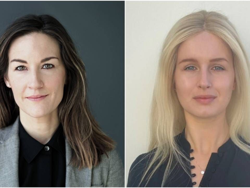 Elin Lilja-Wainwright (l.) joins Invesco as Marketing Manager for the Nordic region. Anna Mellström (r.) joins Invesco as Relationship Manager responsible for Nordic clients. | Photo: Invesco PR.