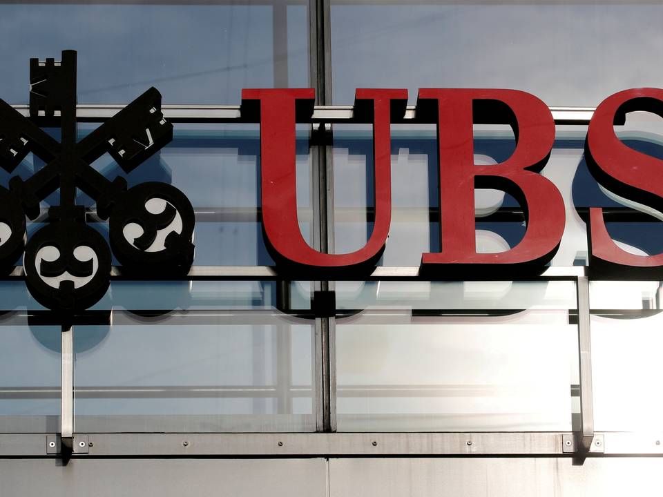 Investeringsbanken UBS rammes også af hedgefonden Archegos' kollaps. | Foto: ARND WIEGMANN/REUTERS / X90184