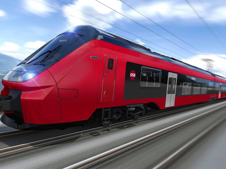 Kammeradvokaten har fået knap 60 mio. kr. for at rådgive DSB i forbindelse med indkøb af nye tog, der skal produceres af franske Alstom. | Foto: PR/DSB