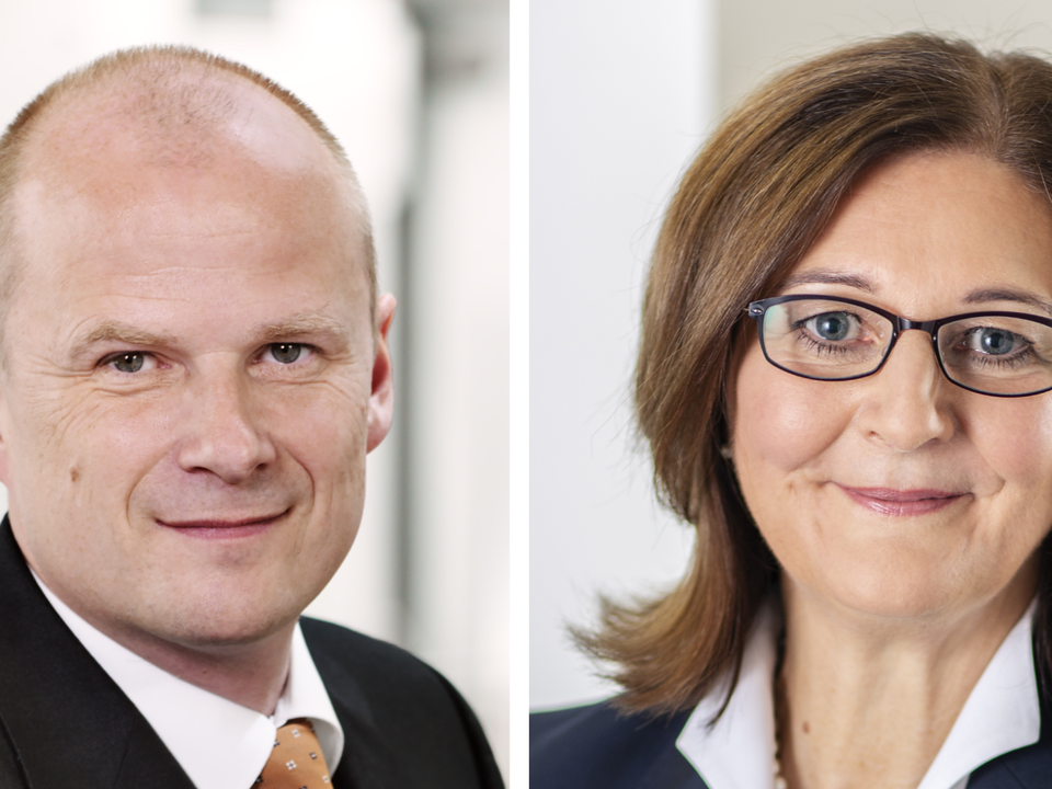 Ulrich Theileis, Stellvertretender Vorsitzender des Vorstands und Edith Weymayr, Vorsitzende des Vorstands | Foto: L-Bank / Wagenhan