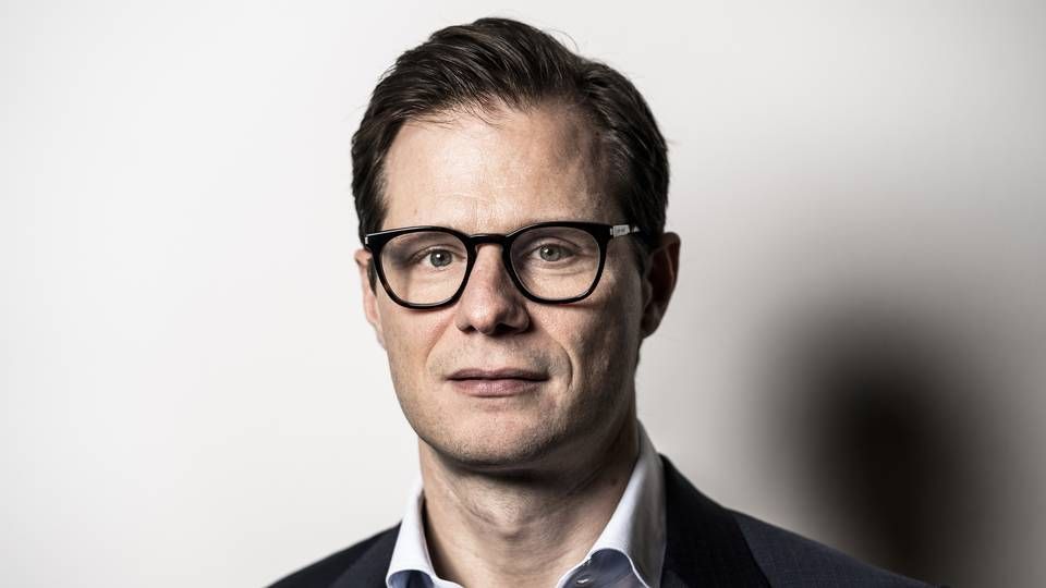 Danske Banks nye topchef, Carsten Egeriis, ville germe låne flere penge ud i stedet for at sætte dem i Nationalbanken til negativ rente. | Foto: Søren Bidstrup