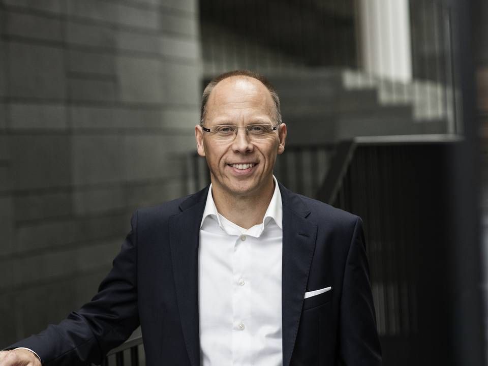 Koncerndirektør i Nordea, Frank Vang Jensen. | Foto: Gregers Tycho/ERH