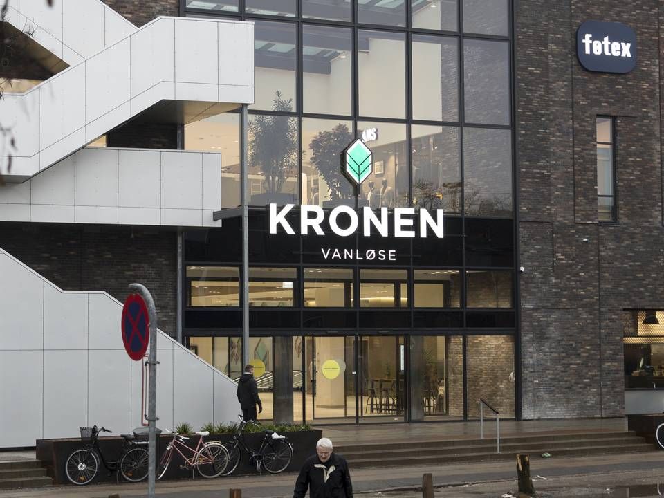Storcentret Kronen i Vanløse er blevet solgt på tvangsauktion. | Foto: Louise Herrche Serup