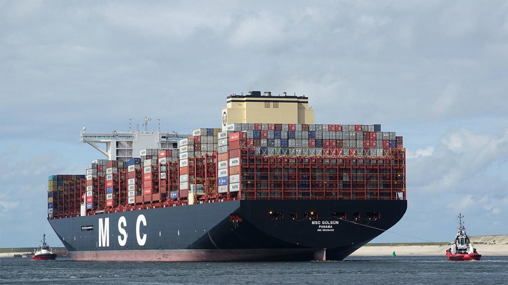 Containerskib under MSC. | Foto: PR / Port of Rotterdam / Kees Torn