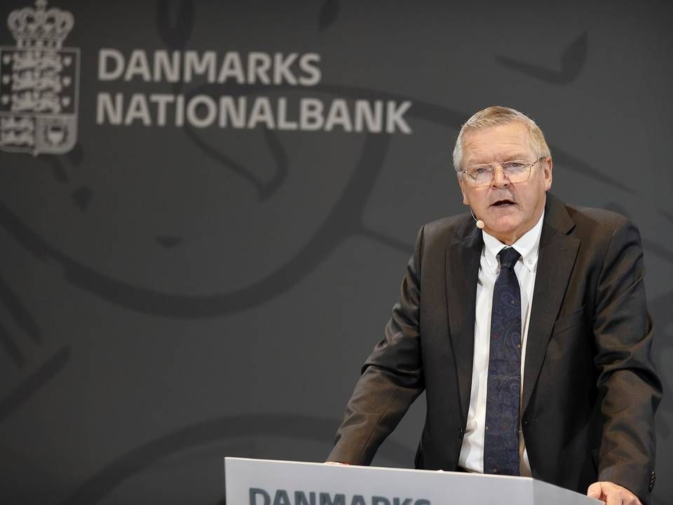 Nationalbankdirektør Lars Rohde forklarer i en meddelelse, at det er vigtigt, at bankerne kan få lov at sætte deres egne priser. | Foto: Jens Dresling
