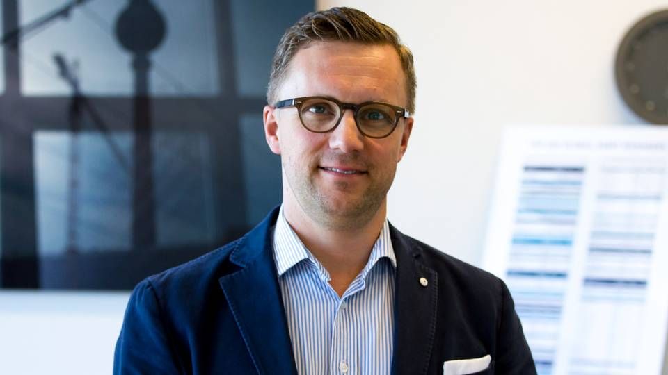 "Vi vil gerne stille firmaerne over for nogle konkrete krav, når vi går i udbud med de her ydelser og sige: Hvad er det rent faktisk, jeres politik er?," siger Martin Schak Møller, der er juridisk chef i Simcorp. | Foto: PR / Simcorp