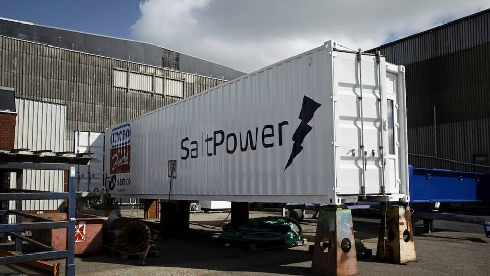 Energiselskabet SaltPower udvikler allerede saltkraftværk. | Foto: PR Saltkraft ApS