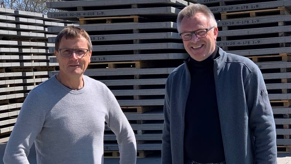 Villy Sørensen, Polysan og Morten Hohwü, IBF Sunds Agro. | Foto: PR-foto