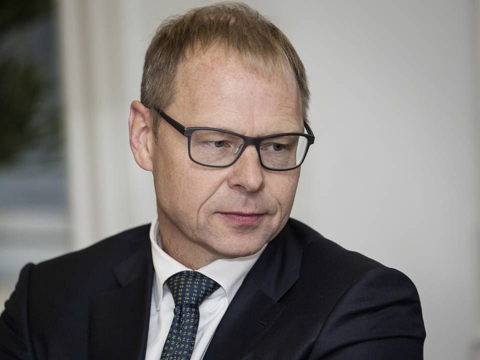 Michael Rasmussen har været koncernchef for Nykredit siden 2013. | Foto: Rune Aarestrup Pedersen/ERH