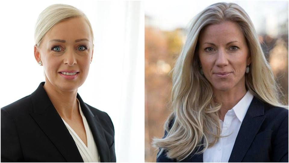 Storebrand Asset Management has appointed Josefine Lantz (l.) and Fam Evaldsson (r.) in its team in Sweden. | Photo: Storebrand AM PR.