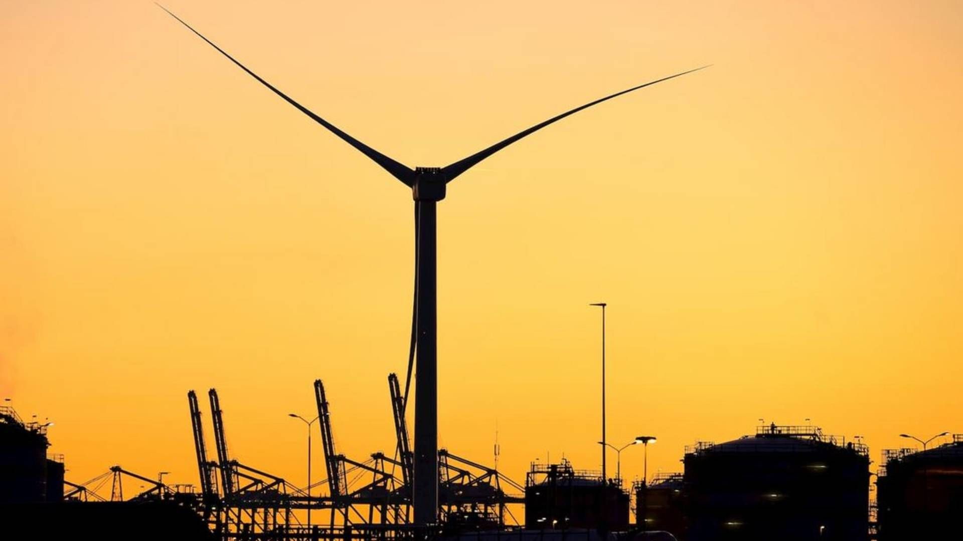 GE's Haliade-X turbine at the Port of Rotterdam. | Photo: Port of Rotterdam