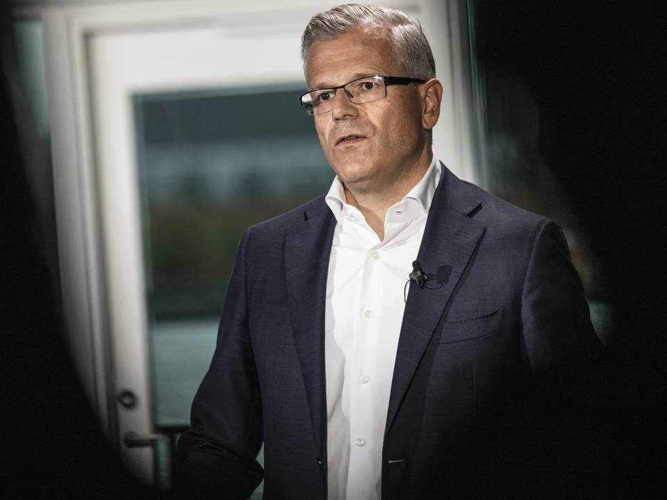 Vincent Clerc, der er koncerndirektør i Mærsk, vil investere yderligere i at gøre shippingkoncernens platform til det sted, hvor transportkunderne henter deres informationer. | Foto: Maersk
