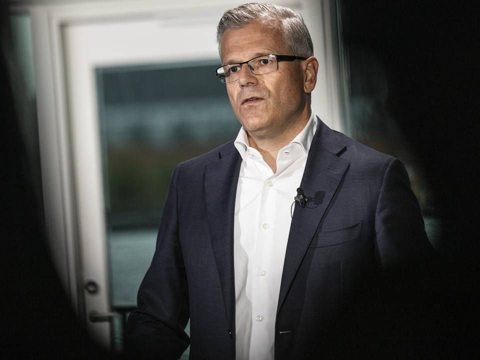 "Vores vækststrategi vil helt klart fortsat primært være en strategi for organisk vækst," sagde Maersks CEO for Ocean & Logistics Vincent Clerc tirsdag. | Foto: Maersk