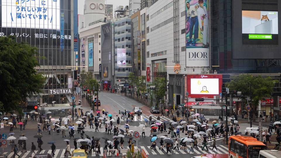 De japanske forbrugere brugte flere penge end forventet i den forgangne måned. | Foto: YUKI IWAMURA/AFP / AFP