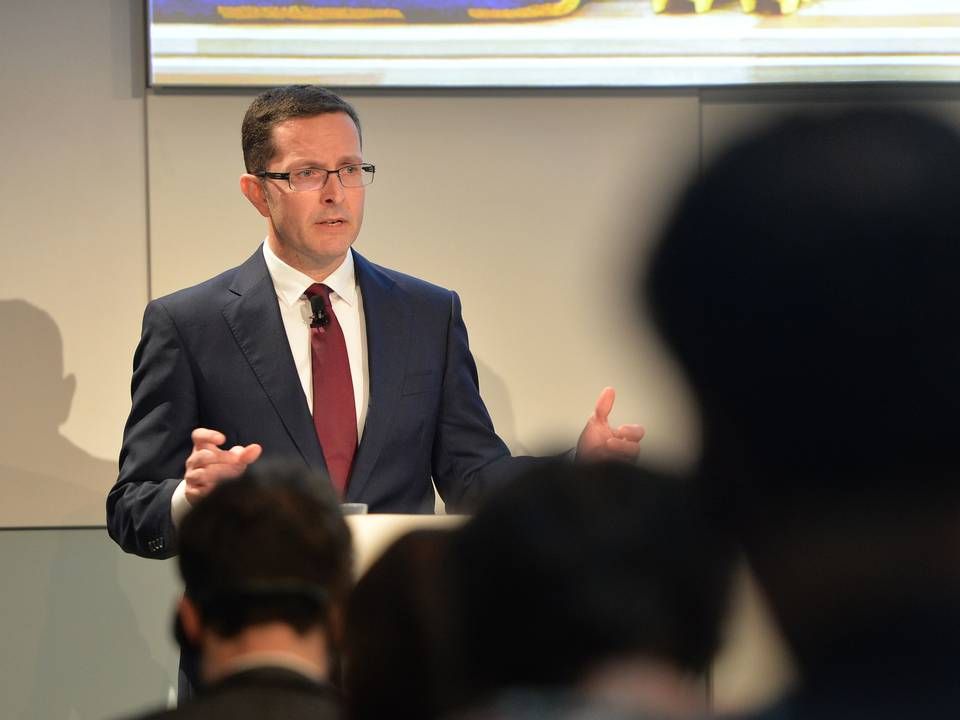 Wintershall Dea and CEO Mario Mehren (pictured in photo) are hesitant about locking into future oil and gas activities in the Danish sector. | Photo: Wintershall/Bernd Schoelzchen
