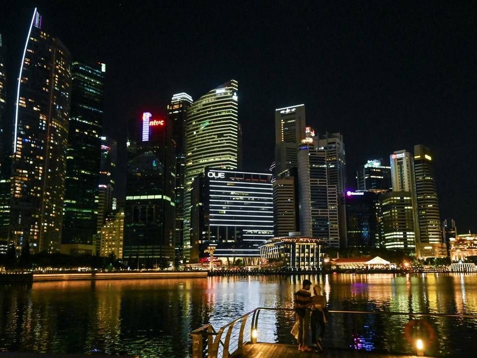 Øststaten Singapore er en nøgledestination for EKF Danmarks Eksportkredits ekspansion i udlandet. | Foto: ROSLAN RAHMAN/AFP / AFP