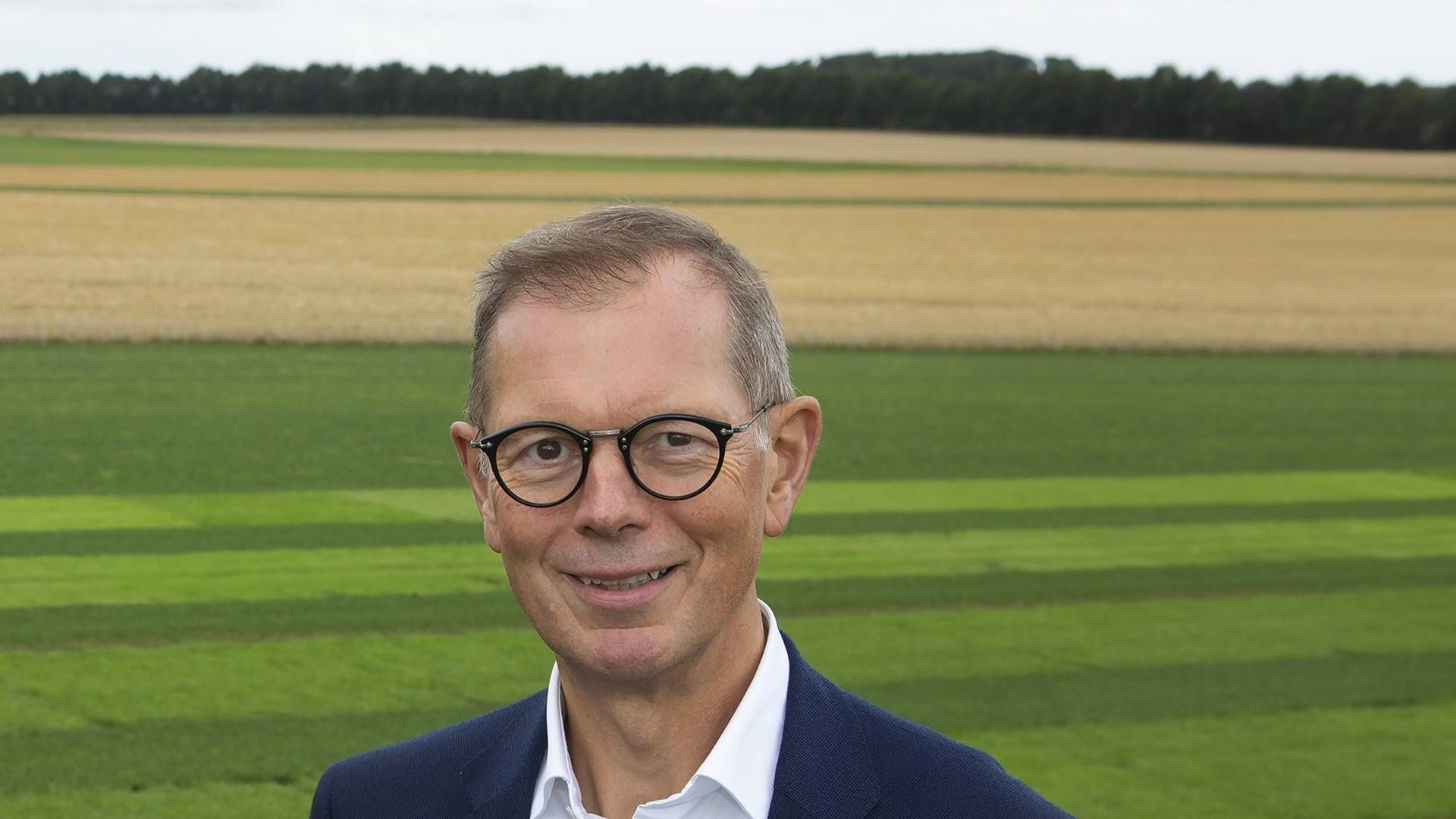 Truels Damsgaard træder nu tilbage efter 16 år som topchef for DLF, hvor han blev ansat i 1984. Under Truels Damsgaards ledelse er DLF vokset til verdens største producent af græsfrø. | Foto: DLF / PR