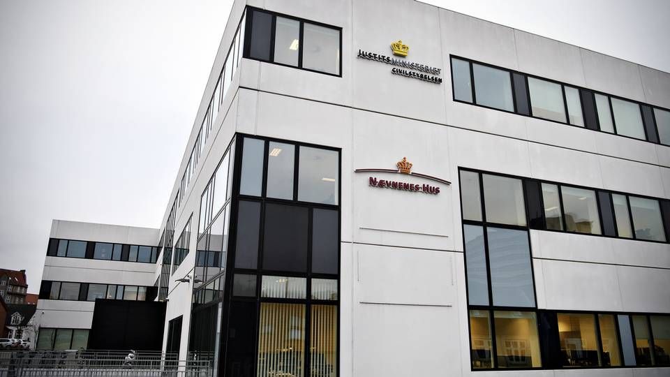 Nævnenes Hus i Viborg er Midtjyllands største juridiske arbejdsplads med omkring 130 jurister under taget. | Foto: Anita Graversen