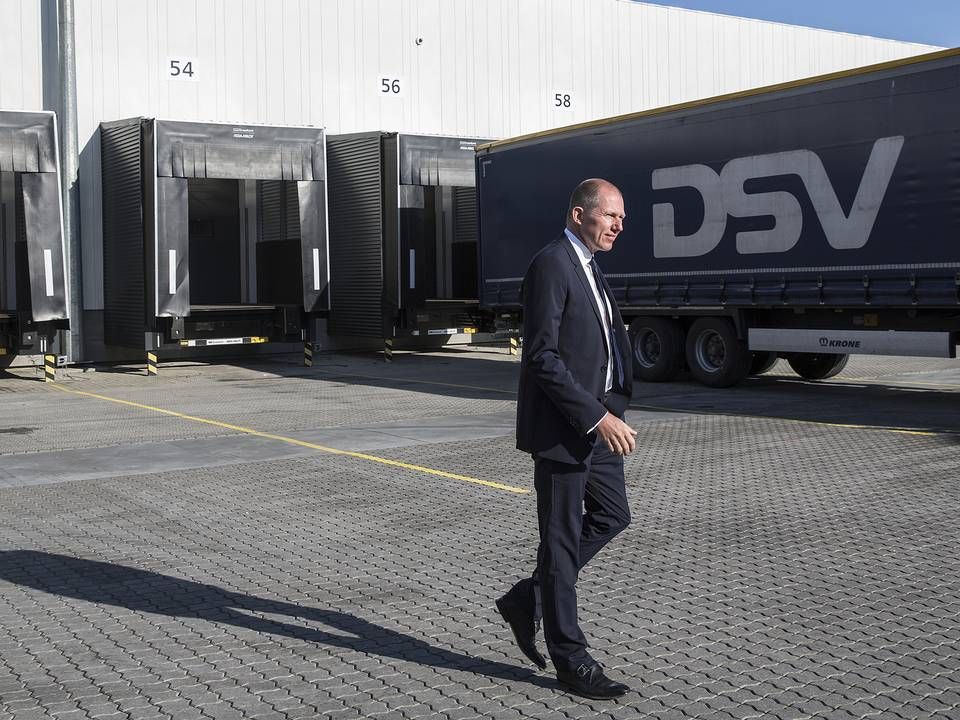 Jens Bjørn Andersen, topchef i DSV. | Foto: Stine Bidstrup/ERH