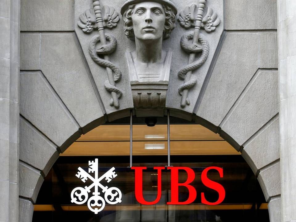 UBS er blandt de banker, som torsdag har fået en bøde af EU-Kommissionen. | Foto: Arnd Wiegmann/Reuters/Ritzau Scanpix