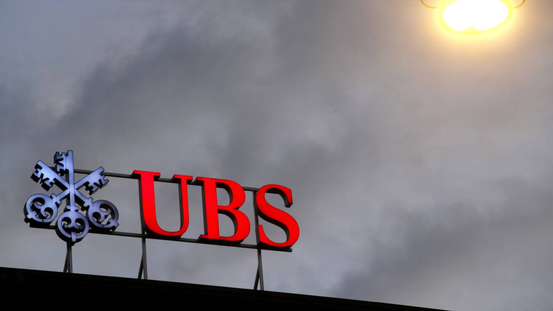 UBS er en af tre banker, som har fået en bøde for karteldannelse. | Foto: ARND WIEGMANN/REUTERS / X90184