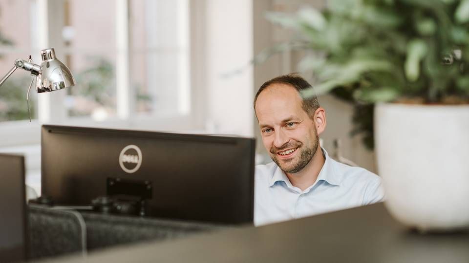 Patrik Adamson, der er adm. direktør i den svenske robotrådgiver Lysa, er meget tilfreds med selskabets start på det danske aktiehandelsmarked. | Foto: Lysa / PR