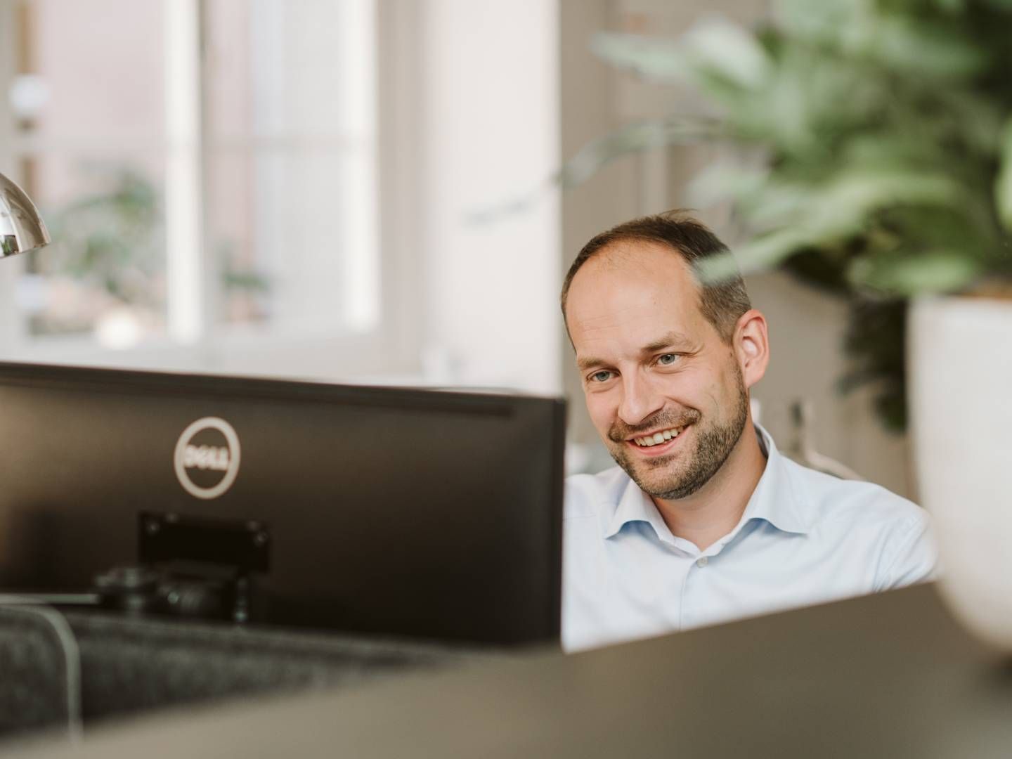 Patrik Adamson, der er adm. direktør i den svenske robotrådgiver Lysa, er meget tilfreds med selskabets start på det danske aktiehandelsmarked. | Foto: Lysa / PR