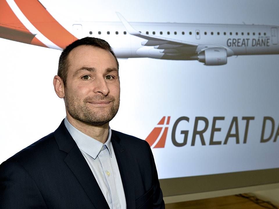 Thomas Hugo Møller, adm. direktør i Great Dane Airlines. | Foto: Ernst van Norde