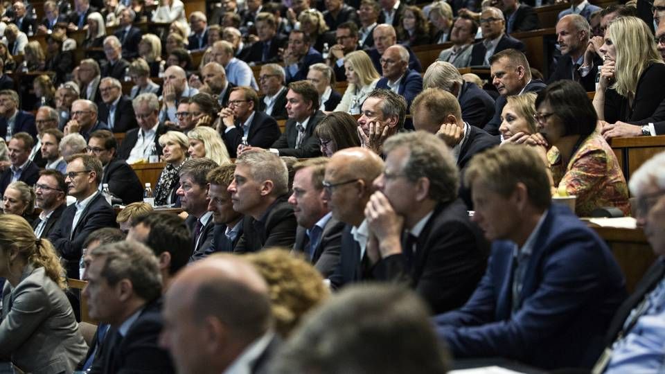 Konferencer med erhvervsmæssige formål må have 1000 deltagere, hvis de hovedsageligt sidder ned. | Foto: Tobias Nicolai/ERH