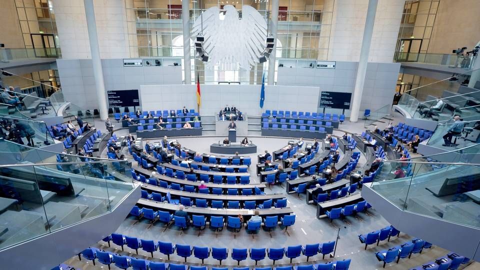 Blick in den Plenarsaal des Bundestags während der Sitzung. | Foto: picture alliance/dpa | Kay Nietfeld