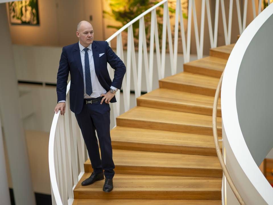 Johannes Rovsing er nordisk direktør i Saxo Bank og står med egne ord klar med åbne arme til at byde Sydbank-kunder velkommen. | Foto: Saxo Bank/PR