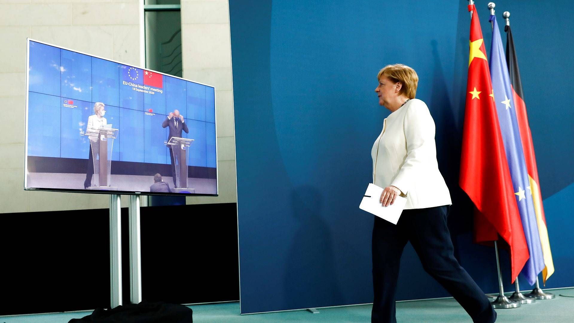 Den tyske kansler, Angela Merkel | Foto: Michele Tantussi/Reuters/Ritzau Scanpix
