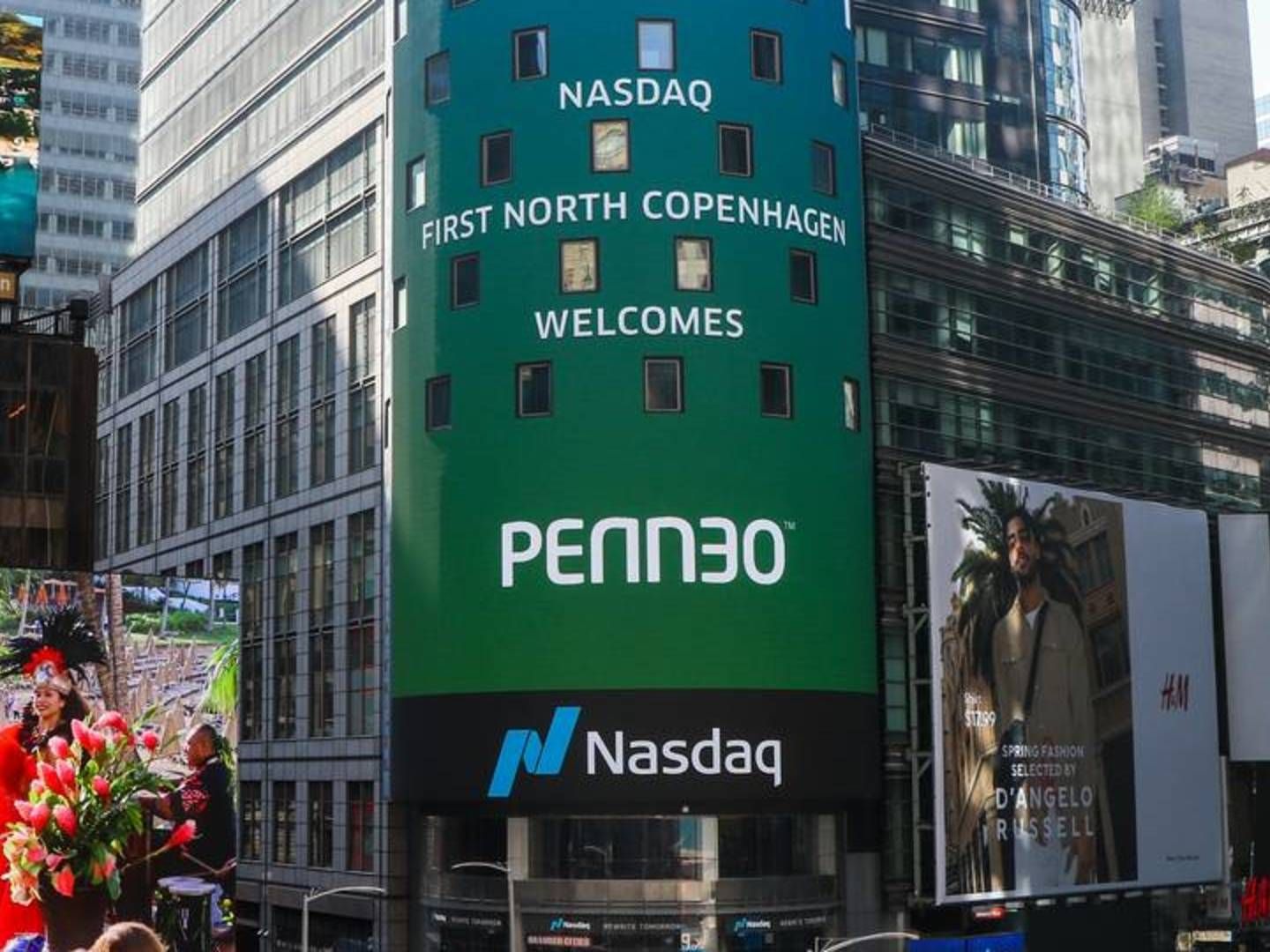 Penneo, der har været noteret på First North i snart et år, overvejede helt at droppe børsnoteringen, da coronakrisen brød ud. | Foto: Nasdaq / PR