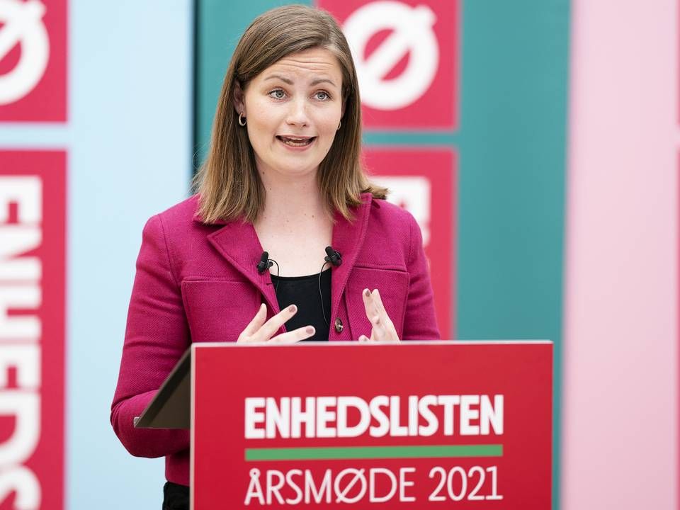 Politisk ordfører for Enhedslisten, Mai Villadsen | Foto: Claus Bech