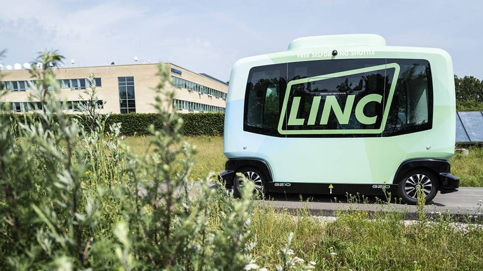 Nobina står for driften af de selvkørende busser på DTU, som er en del ar projektet Linc. | Foto: Rasmus Degnbol
