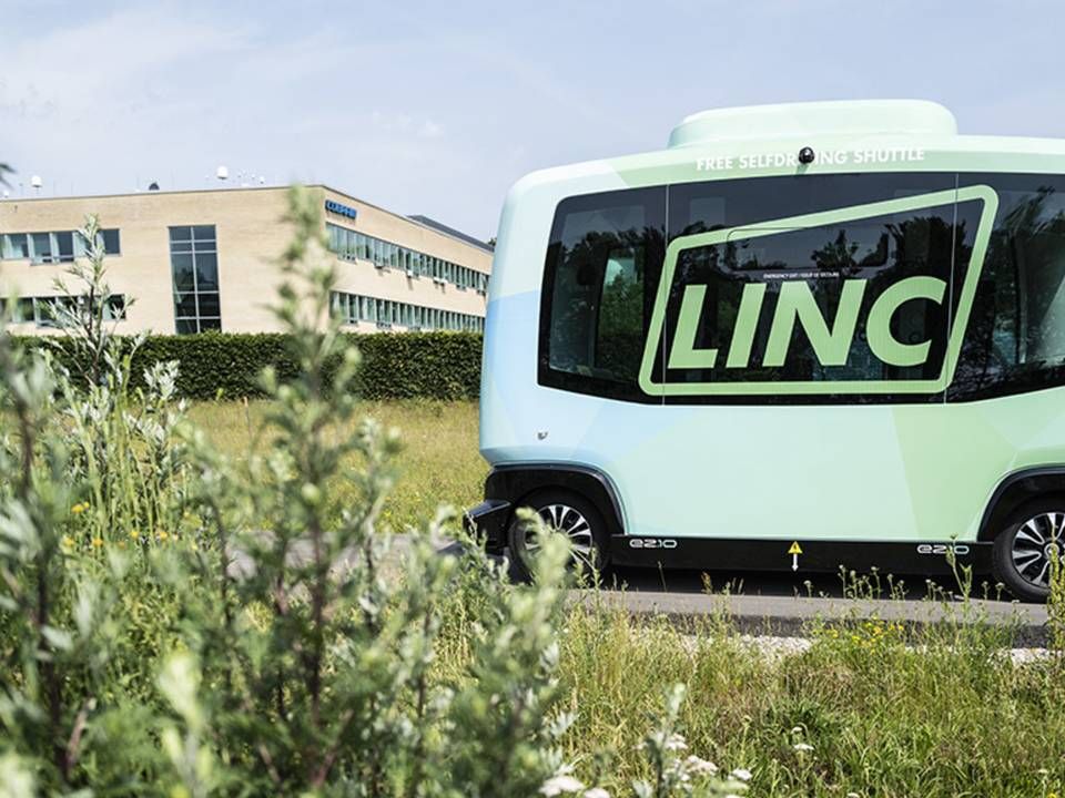 Nobina står for driften af de selvkørende busser på DTU, som er en del ar projektet Linc. | Foto: Rasmus Degnbol
