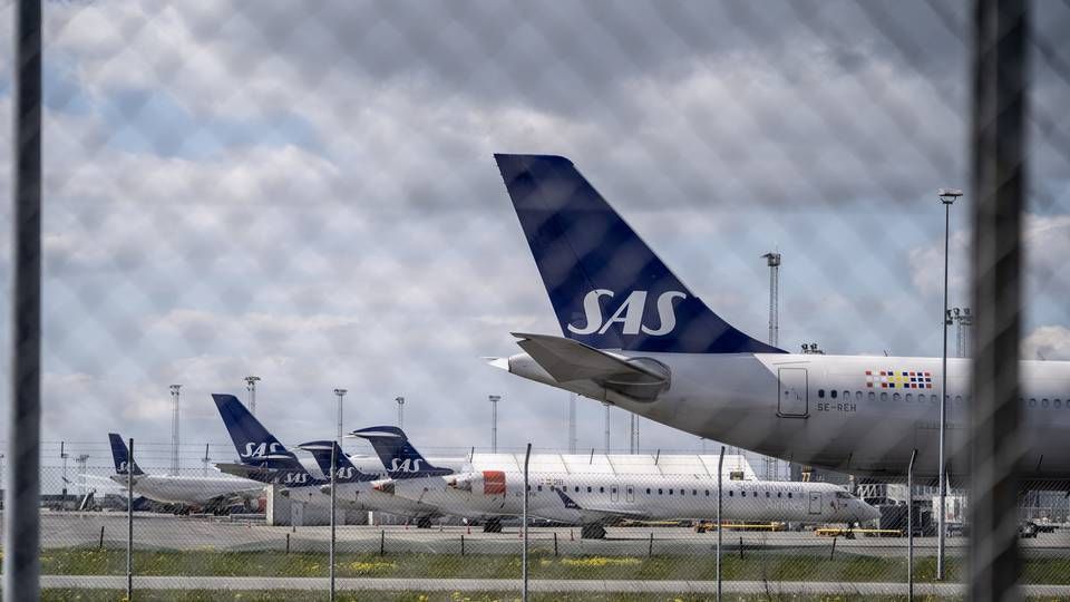 Den danske og svenske stat og andre storaktionærer giver SAS et nyt stort lån. | Foto: Tariq Mikkel Khan