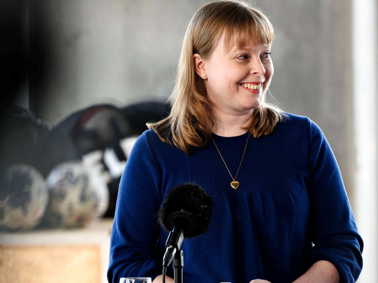 Kulturminister Joy Mogensen lægger op til at tildele regionale og lokale medier flere støttekroner. | Foto: Philip Davali/Ritzau Scanpix