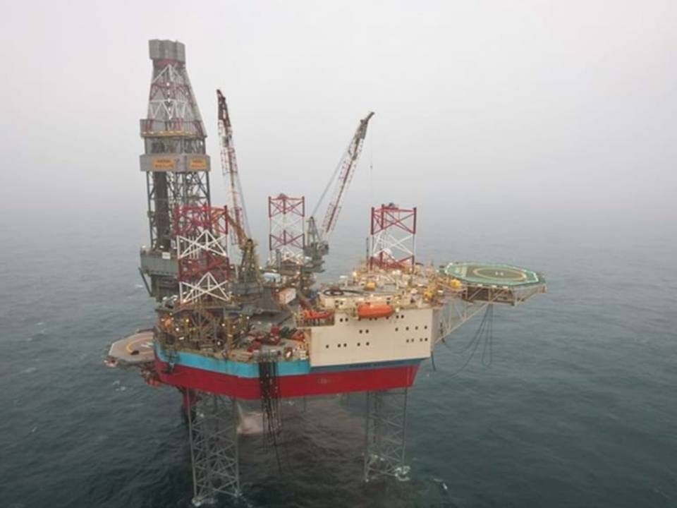 På billedet ses riggen Maersk Resolute. | Foto: Maersk Drilling