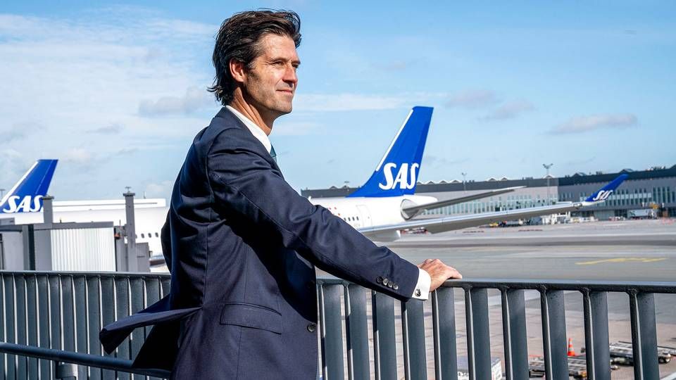 Den kommende SAS-topchef får ikke en lang tilvænningsperiode, fortæller koncerndirektør Simon Pauck Hansen. | Foto: Stine Bidstrup/Ritzau Scanpix