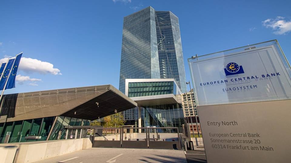 Eingang zur EZB in Frankfurt | Foto: picture alliance / greatif | Florian Gaul