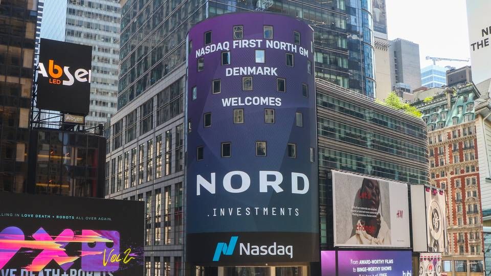 Nord Investments er faldet med mere end 35 pct., siden selskabet gik på børsen. | Foto: PR/Nasdaq