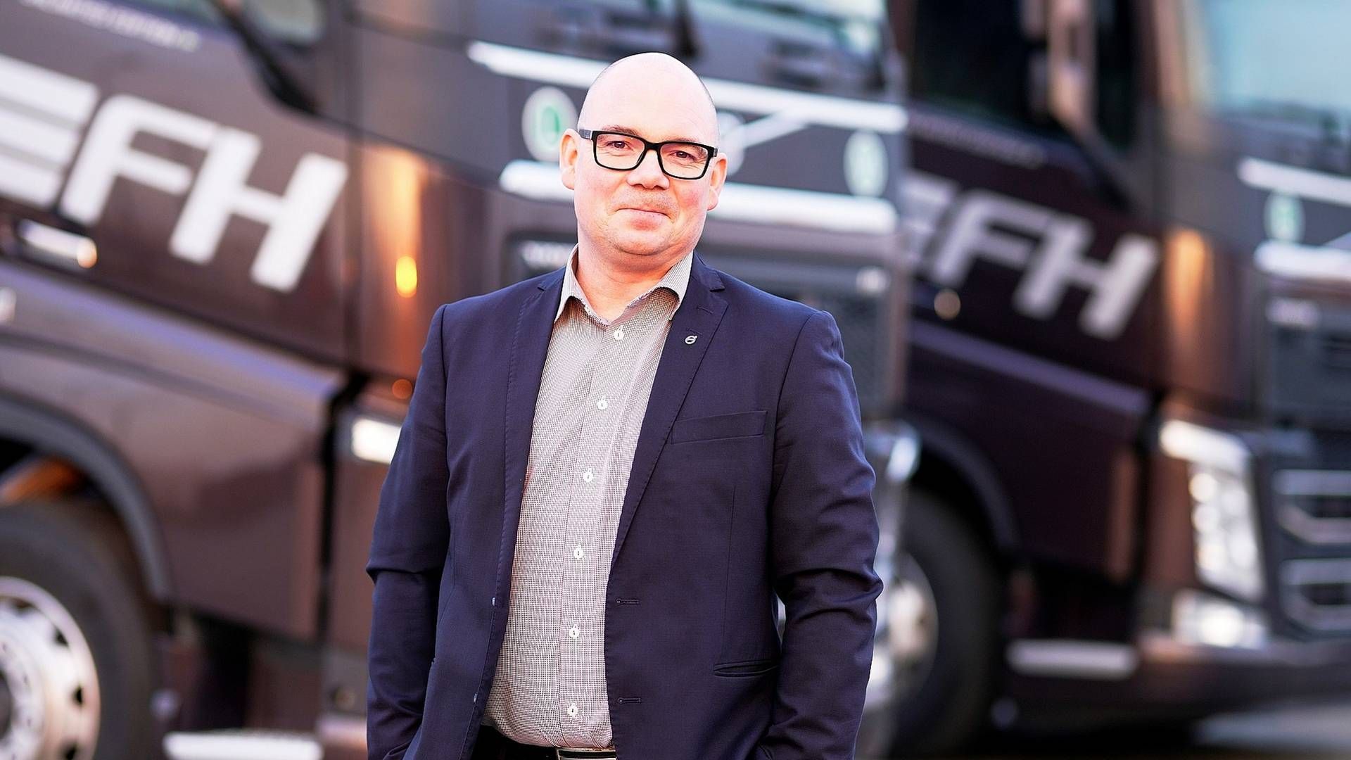Peter Ericson, adm. direktør i Volvo Danmark, kan se tilbage på et 2020, hvor lastbilproducenten gik frem på en række nøgetal. | Foto: PR/Volvo Danmark