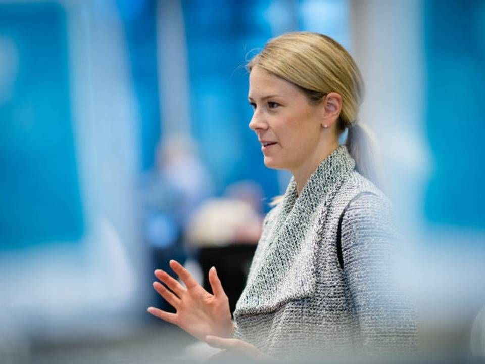 VENTET: Mye av det som kom fra EU-kommisjonen var i tråd med forventningene, sier direktør for Sustainable Finance i DNB Markets, Nina Ahlstrand.