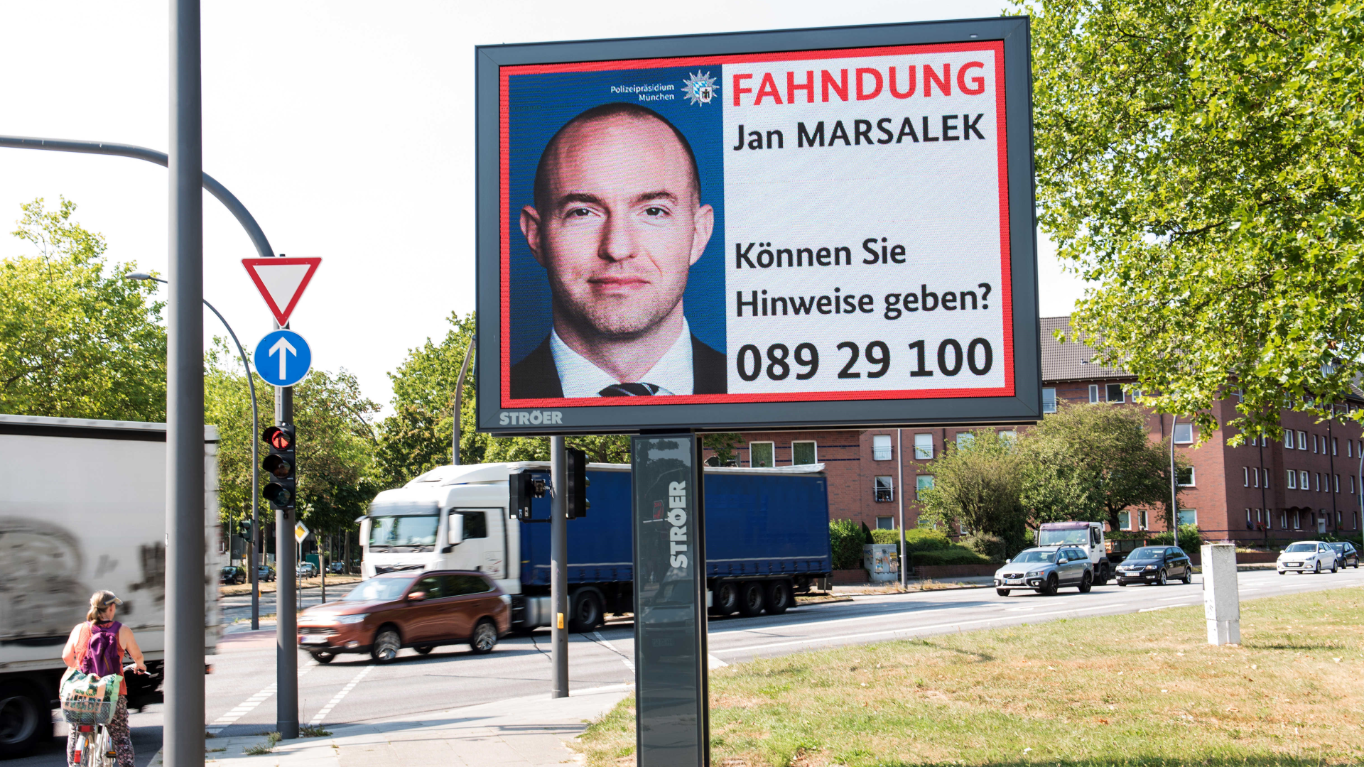 Ein Fahndungsaufruf nach Jan Marsalek. | Foto: picture alliance/dpa