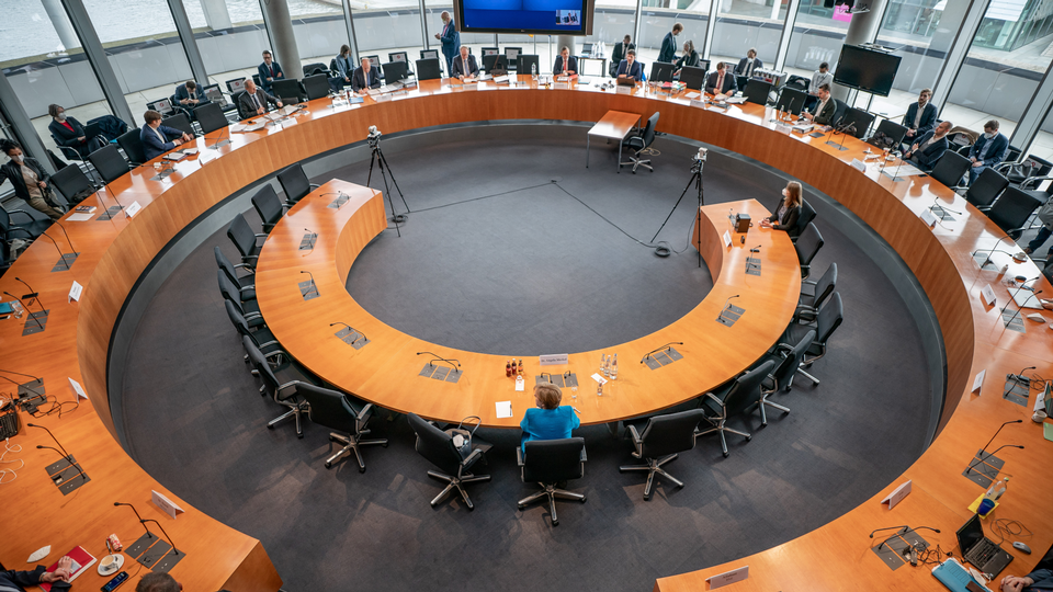 Bundeskanzlerin Angela Merkel (CDU) vor dem Wirecard-Untersuchungsausschuss