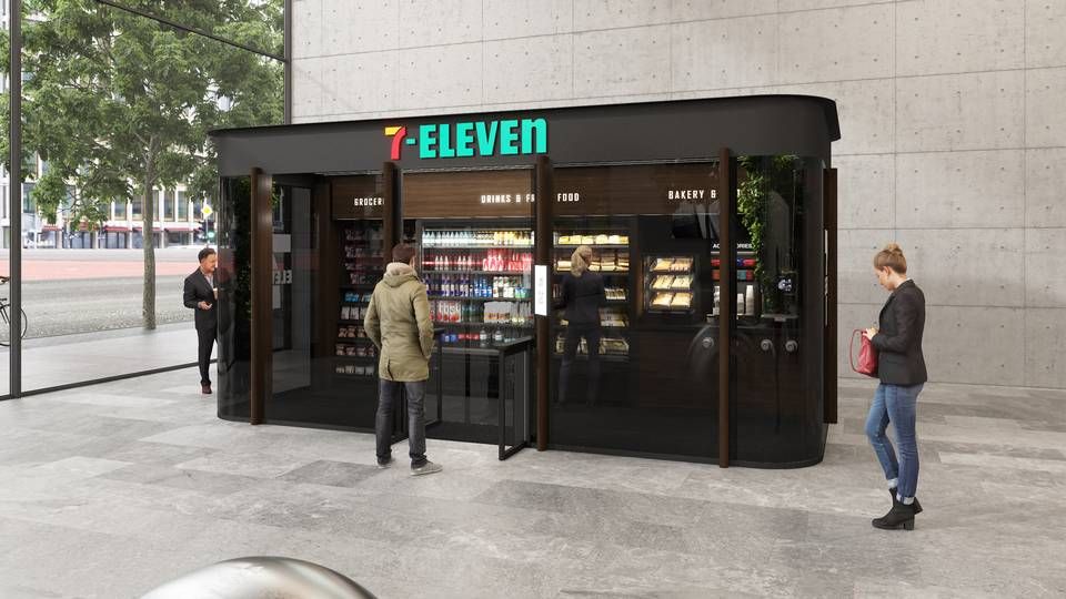 Eksempel på 7-Elevens nye butikstype. | Foto: PR / 7-Eleven